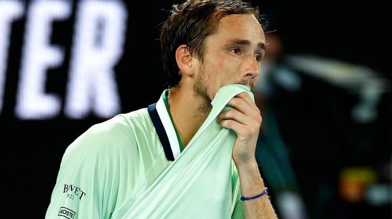 Медведев заявил, что перестал мечтать по ходу матча с Надалем в финале Australian Open