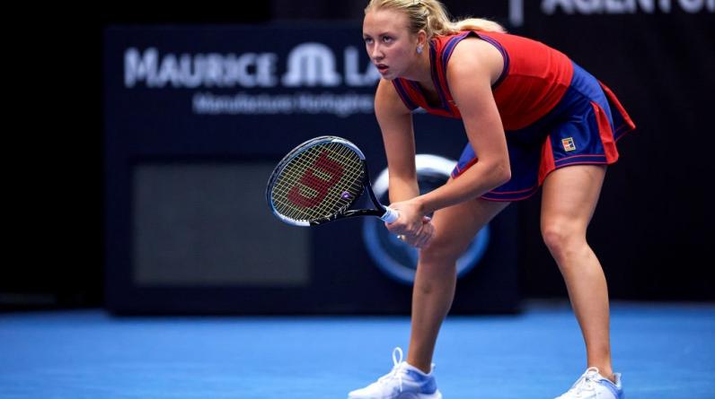 Россиянка Потапова проиграла Саккари и вылетела в первом круге турнира WTA в Санкт-Петербурге