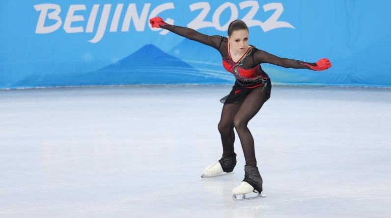 Российская фигуристка Валиева вышла на тренировку на Олимпиаде в Пекине