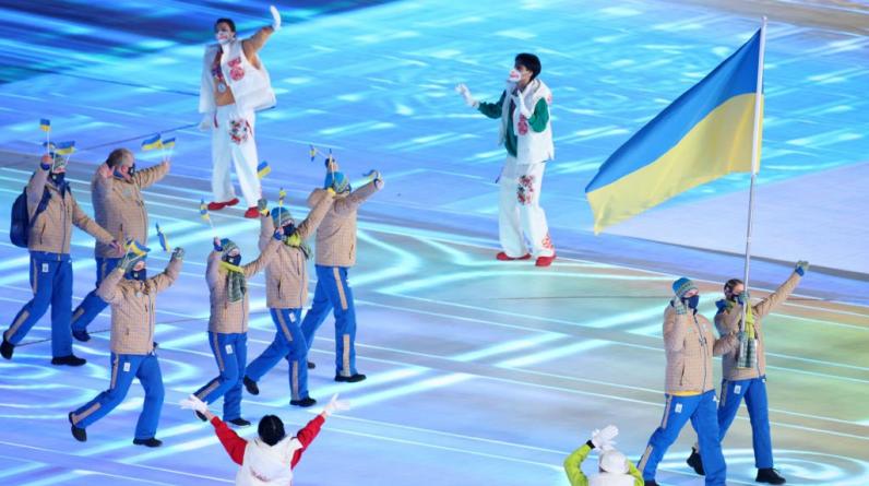 Телеканал «Россия 1» показал выход украинских спортсменов на церемонии открытия Олимпиады в Пекине