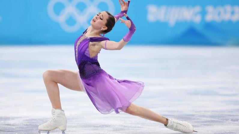 Валиева провела первую тренировку после победы в короткой программе на ОИ-2022