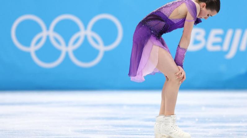 Валиевой стало плохо после выступления с короткой программой на ОИ-2022