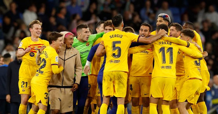 Хави о чемпионстве: «Мы хотим выиграть оставшиеся четыре матча. Мы уже достигли своей цели, и это было тяжело» Хави о чемпионстве: «Мы хотим выиграть оставшиеся четыре матча. Мы уже достигли своей цели, и это было тяжело»