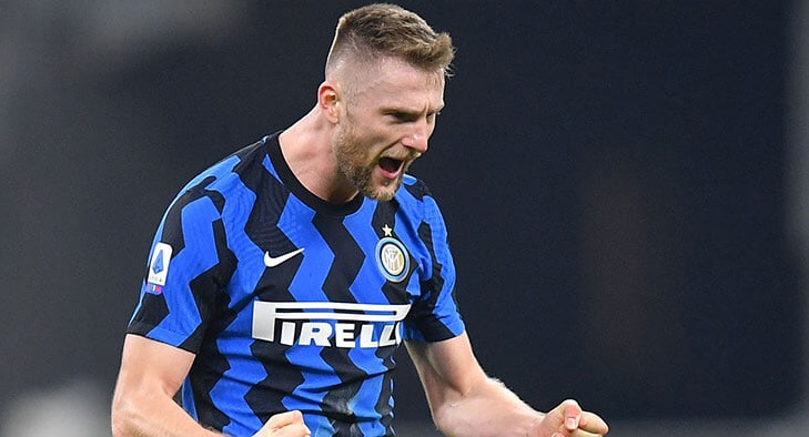 «Интер» ведет 2:0 к 30 минуте полуфинала ЛЧ с «Миланом»