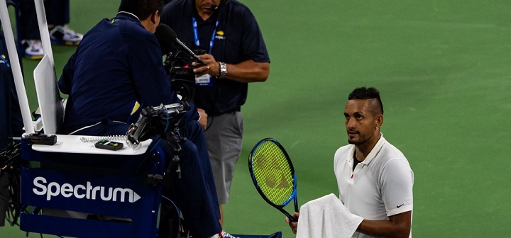 Кириос снялся с «Ролан Гаррос»