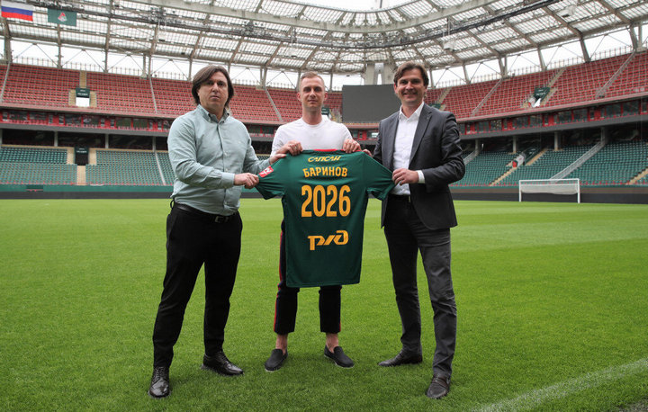 «Локомотив» объявил о продлении контракта с Дмитрием Бариновым до 2026 года «Локомотив» объявил о продлении контракта с Дмитрием Бариновым до 2026 года