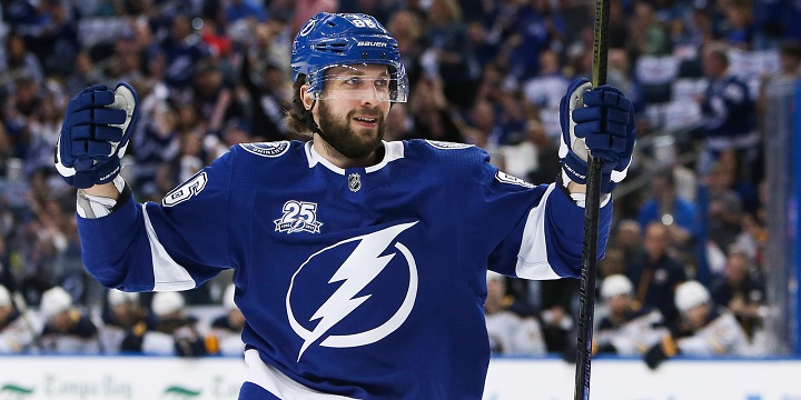 Кучеров завершил плей-офф с 0+7 в пяти играх