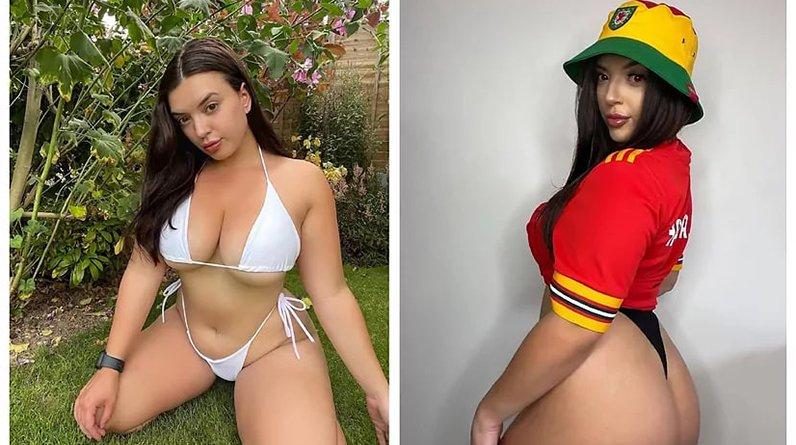 Модель OnlyFans сделает 50% скидку на свой контент, если Уэльс выйдет в плей-офф ЧМ-2022