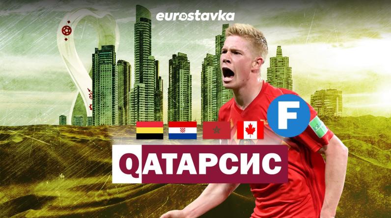 Чемпионат мира-2022, группа F: Бельгия, Хорватия, Марокко, Канада. Составы, прогноз, календарь