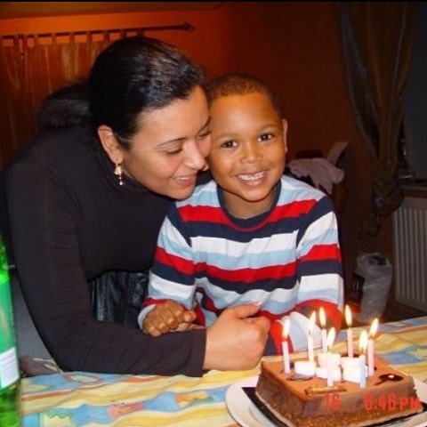 Лоис Опенда и его мама и Мариам