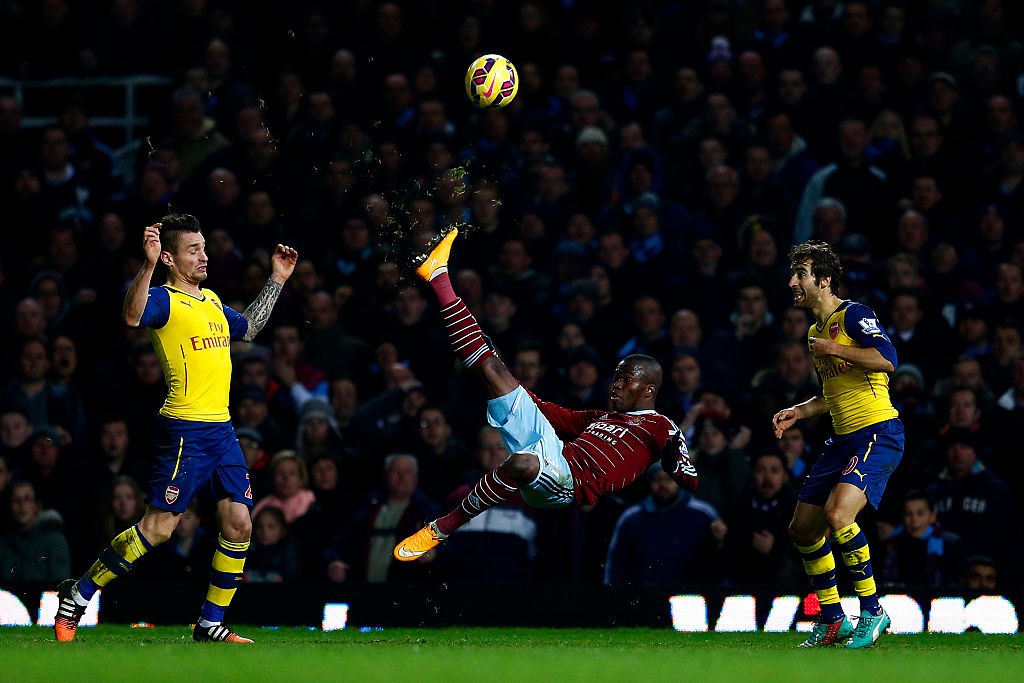 Эннер Валенсия в матче за Вест Хэм