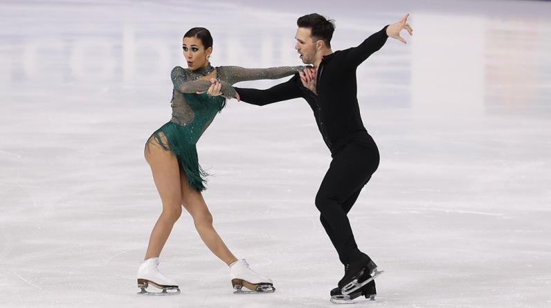 Худайбердиева и Базин победили на чемпионате России. У пары два падения в двух прокатах