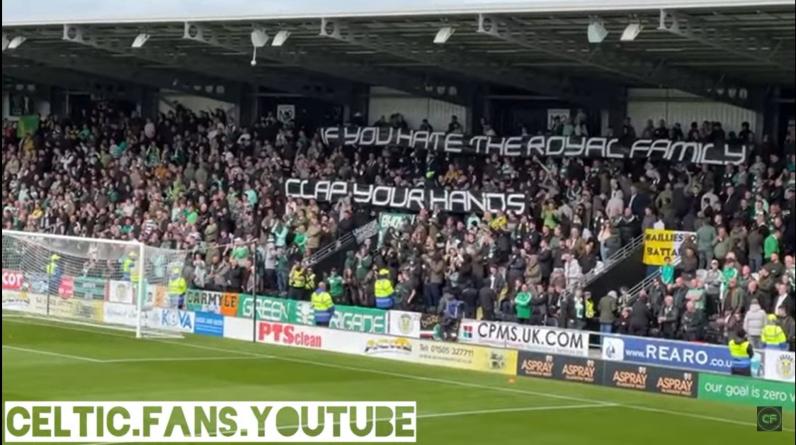 «Если ненавидишь королевскую семью, похлопай». Фанаты «Селтика» нарываются на неприятности