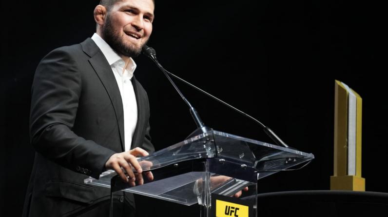 Хабиба включили в зал славы UFC. Орел чуть не лопнул от счастья (ВИДЕО)