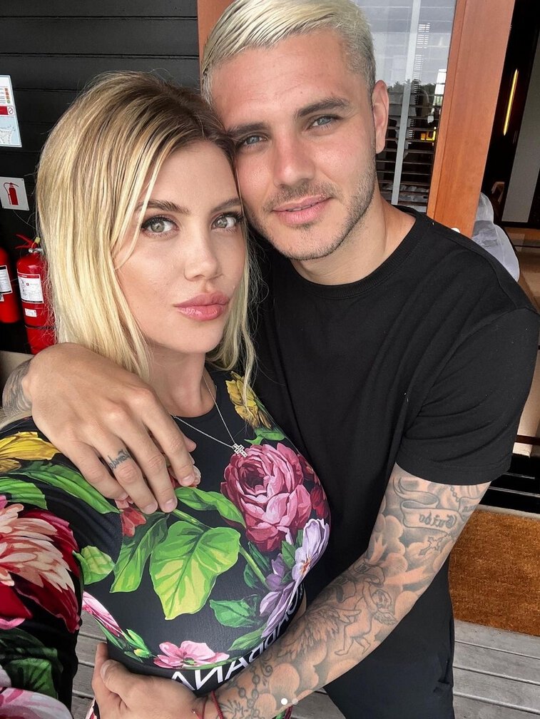 Ванда Нара и Мауро Икарди