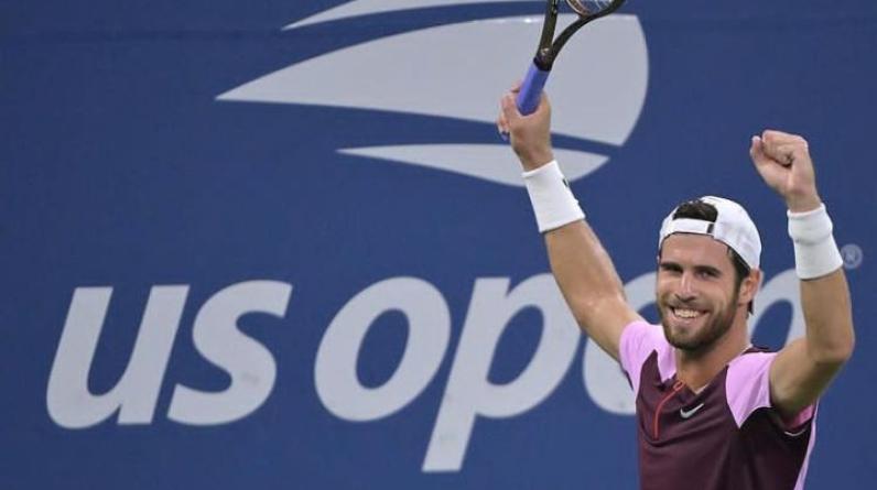 «Я это сделал!» Хачанов – впервые в полуфинале US Open, Кирьос от отчаяния сломал ракетки