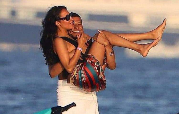 Килиан Мбаппе и Инес Рау