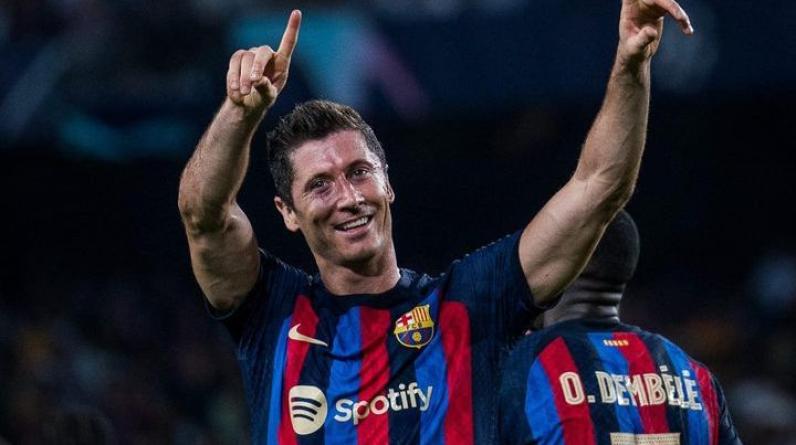 Левандовского удалили во встрече с «Осасуной». Он может получить дисквалификацию на три матча