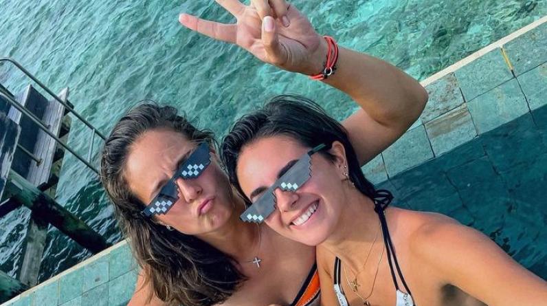 «Лучший партнер из всех. Какая техника!» Забияко и Касаткина показали выброс в бассейн (ВИДЕО)