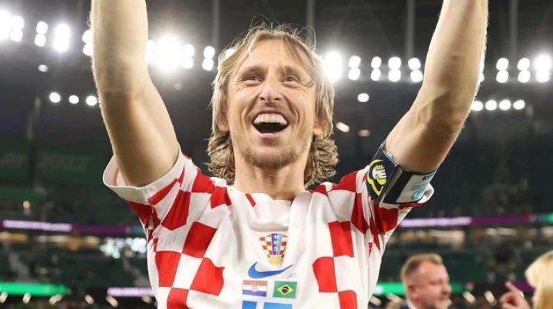 Модрич признан лучшим игроком матча Хорватии с Марокко за бронзу чемпионата мира. Он не уходит?