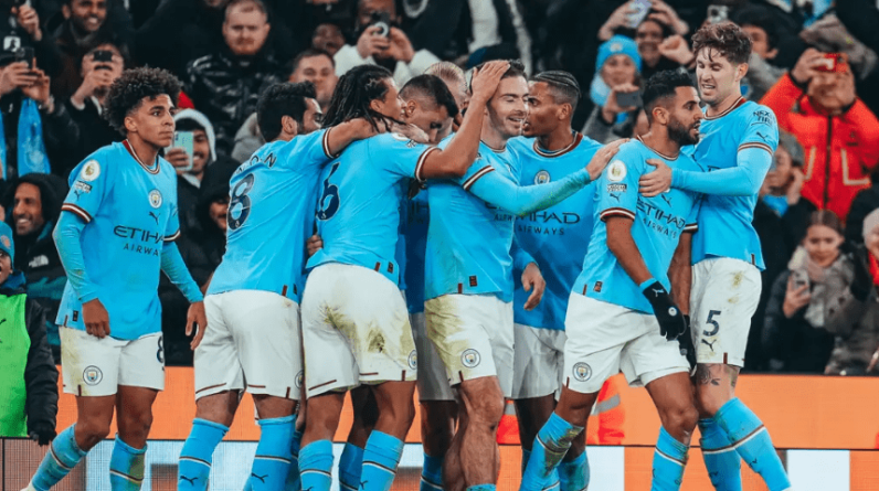 «Манчестер Сити» ушёл со счёта 0:2 в матче с «Тоттенхэмом», забив три гола за 12 минут