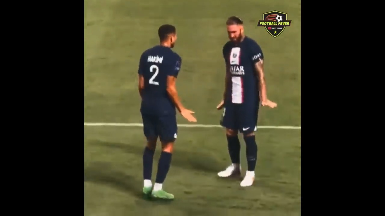 Серхио Рамос и Ашраф Хакими