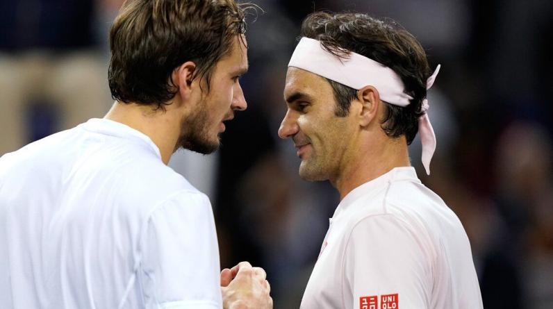 Медведев – о Федерере: «Когда смотришь на статистику, это похоже на достижение невозможного»