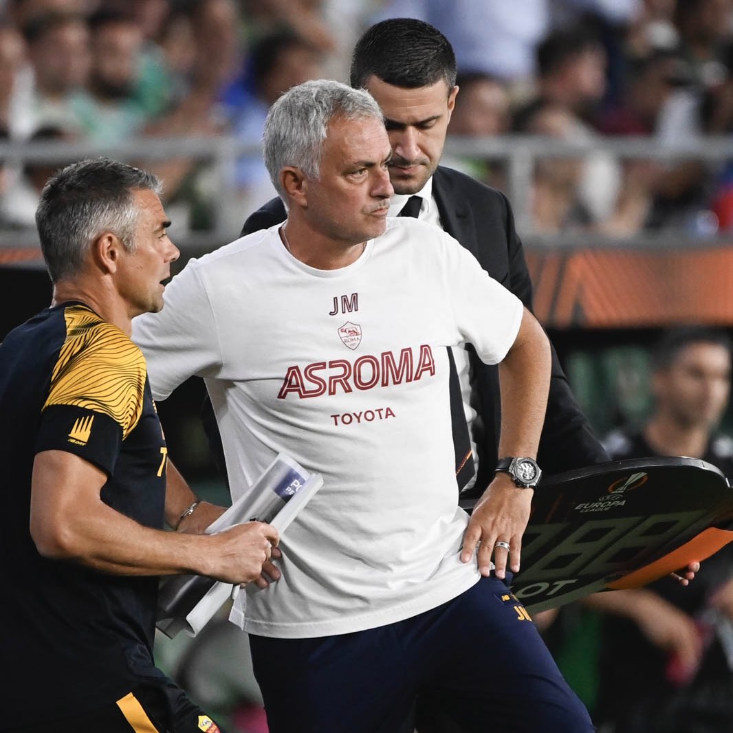 Главный тренер «Ромы» Жозе Моуринью