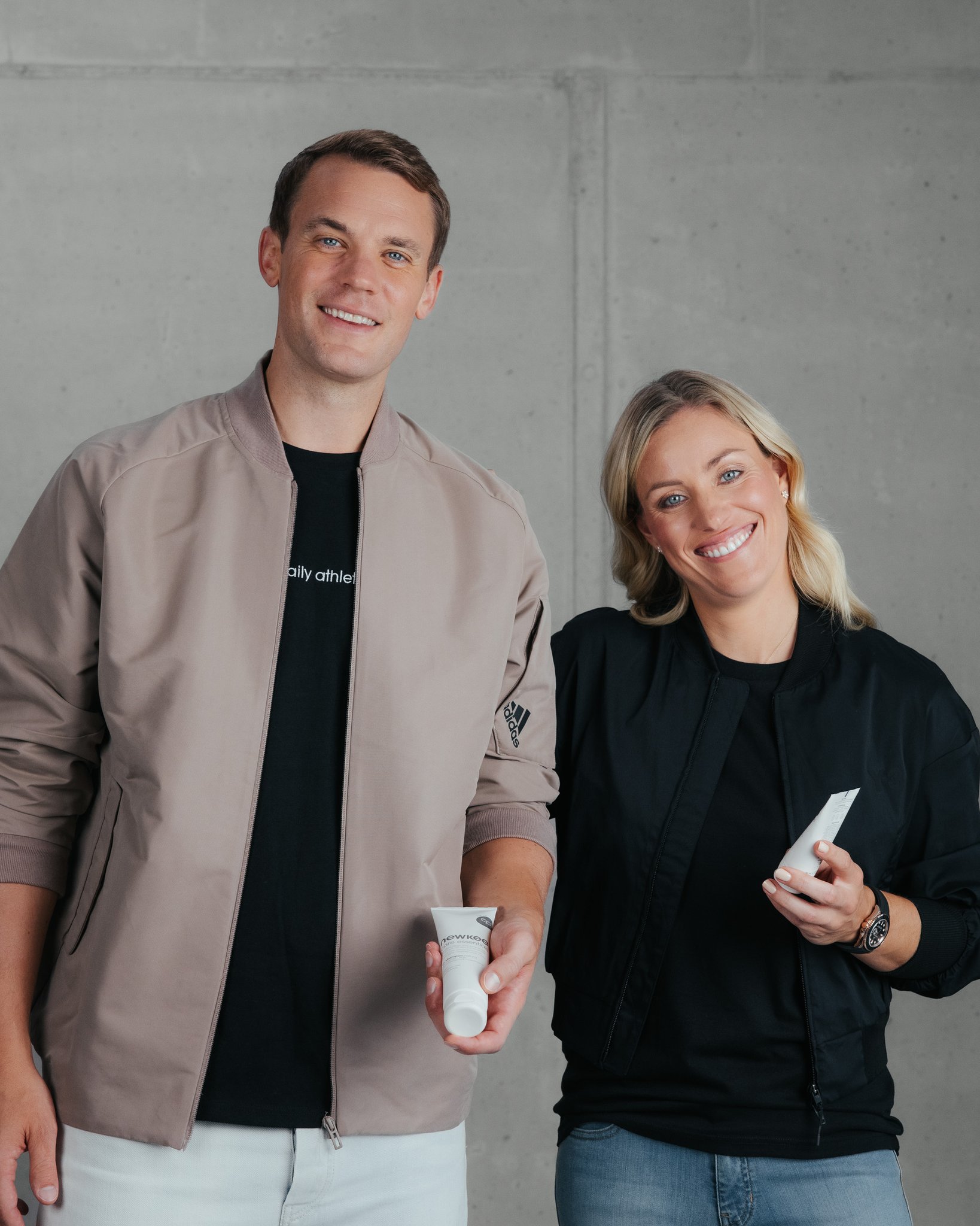 Мануэль Нойер и Анжелик Кербер