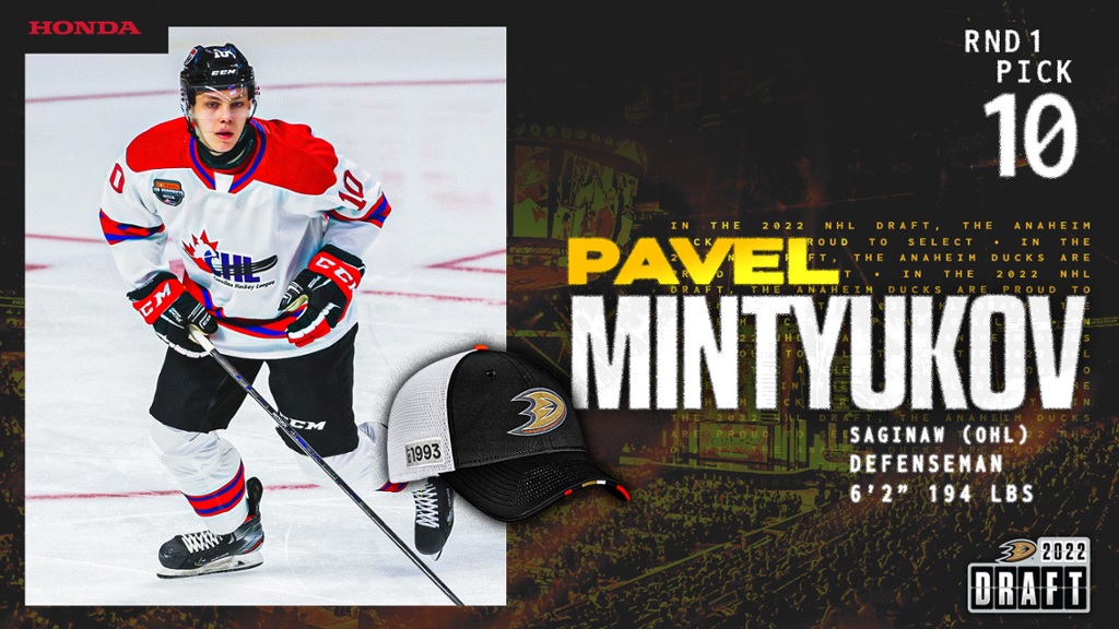 Павел Минтюков – nhl.com/ducks