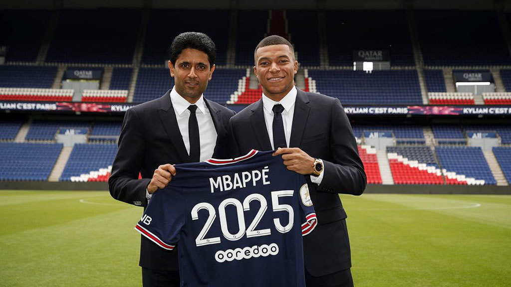 Нассер Аль-Хелаифи и Килиан Мбаппе