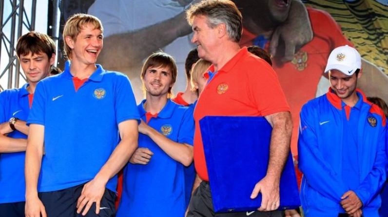 Павлюченко назвал Хиддинка своим вторым отцом