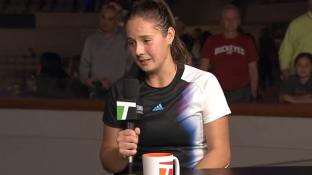 После победы над Гауфф на Итоговом Касаткина рассказала, как счастье вне корта помогает в игре