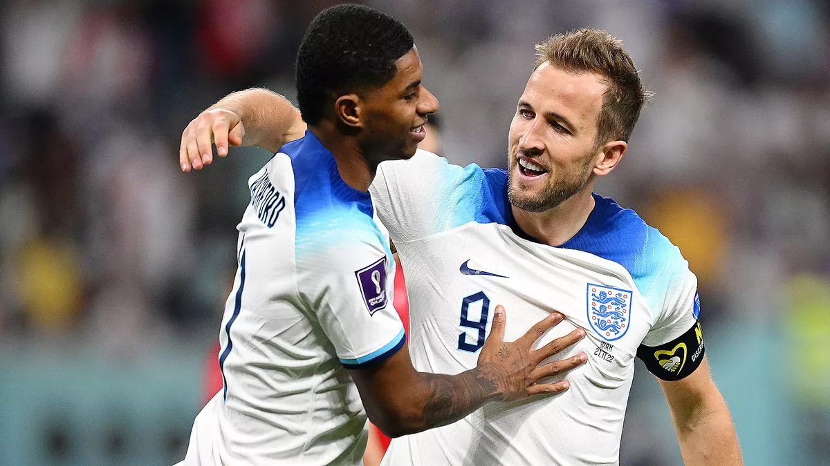 Маркус Рэшфорд и Харри Кейн