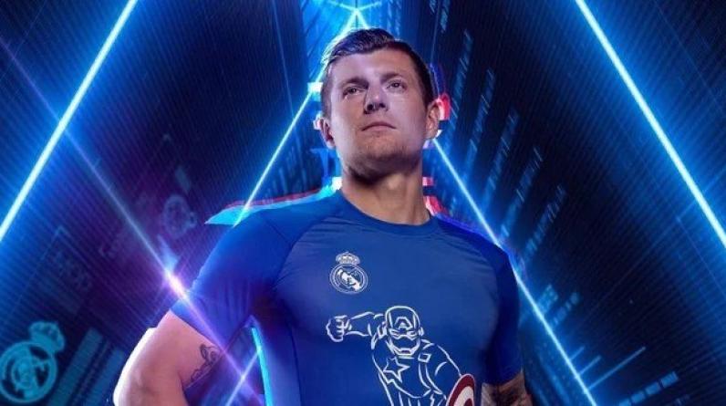 «Реал» проведет разминку в футболках с Капитаном Америкой. Перед матчем выйдут в худи со Мстителями