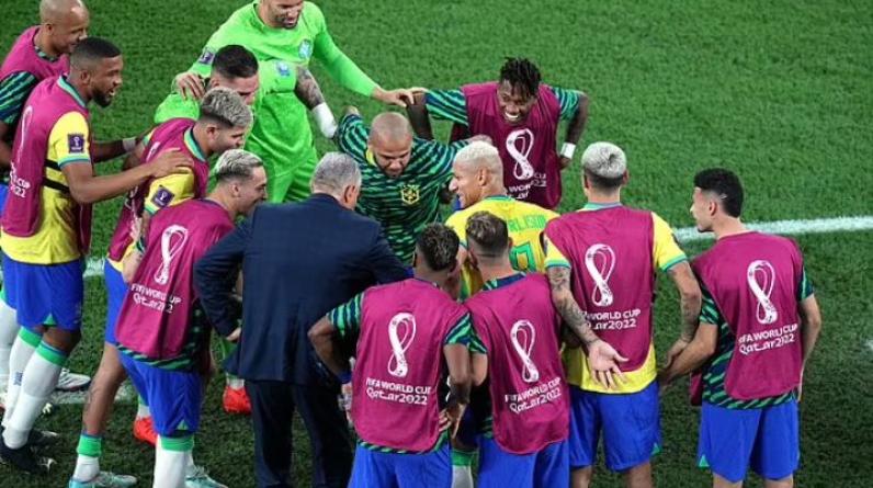 Кин наехал на Бразилию: «Не понимаю, как тренер может танцевать, когда матч еще не закончился»