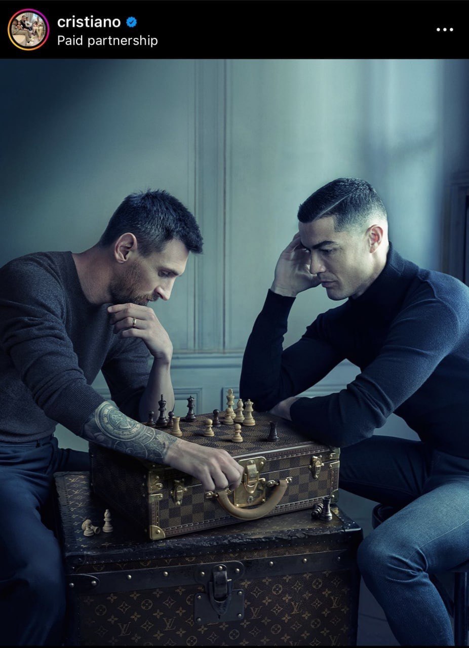 Лионель Месси и Криштиану Роналду