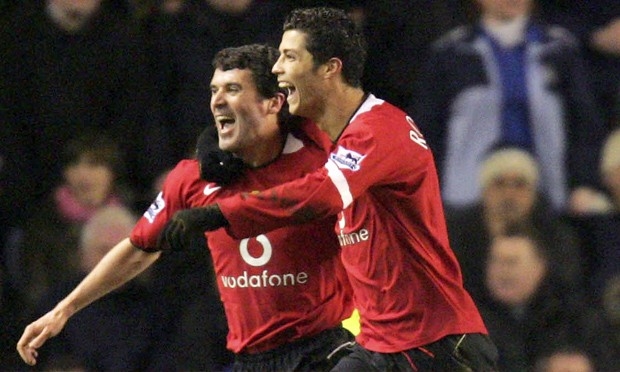 Криштиану Роналду и Рой Кин