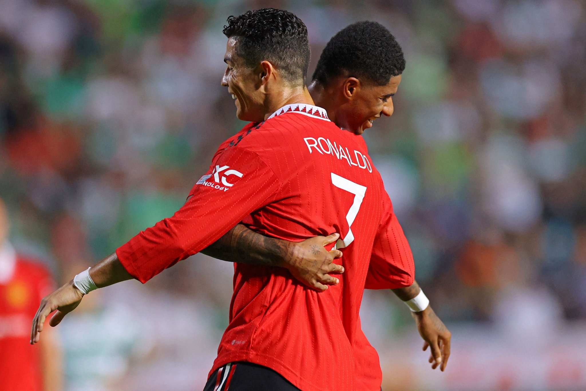 Криштиану Роналду и Маркус Рэшфорд