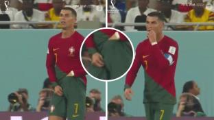Роналду достал что-то из трусов и съел во время матча с Ганой. Зачем Криш это сделал?
