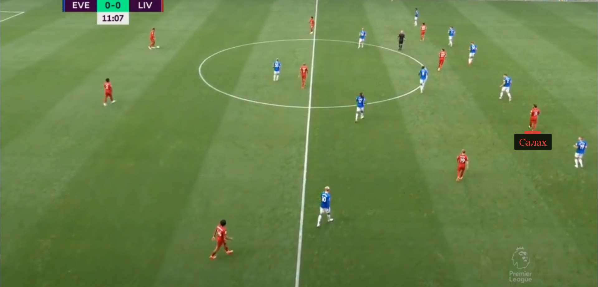 «Эвертон» насытил среднюю линию – Салах отрезан от мяча