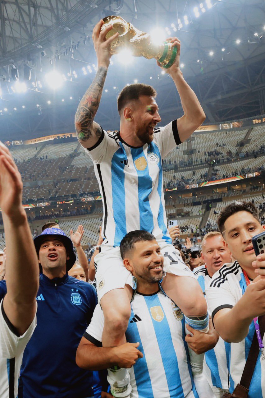 Серхио Агуэро и Лионель Месси