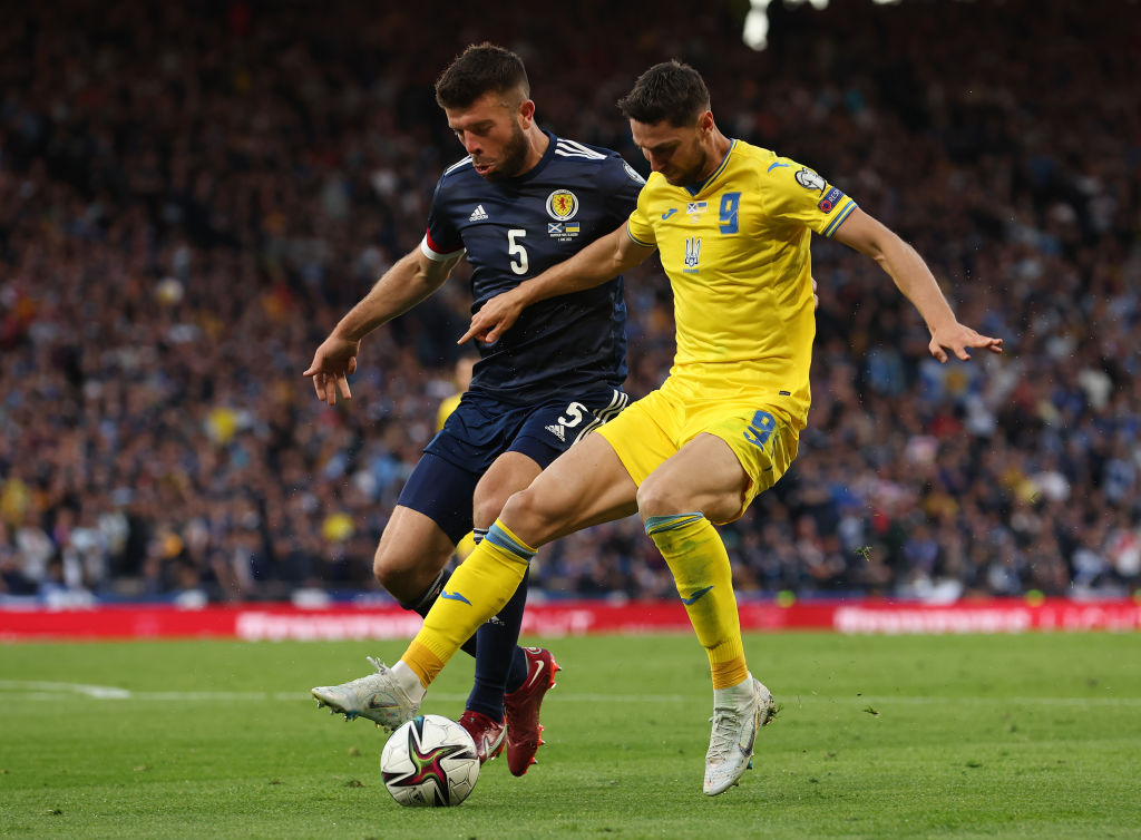 Грант Хэнли и Роман Яремчук, Украина – Шотландия