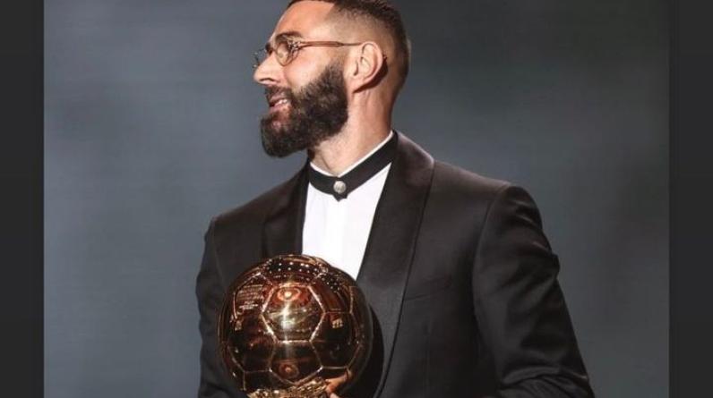 Сообщения от президента Франции, Мбаппе, Кака и Хабиба. Мир поздравляет Бензема с «Золотым мячом»