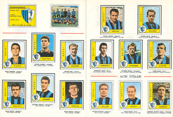 Первая коллекция стикеров Panini