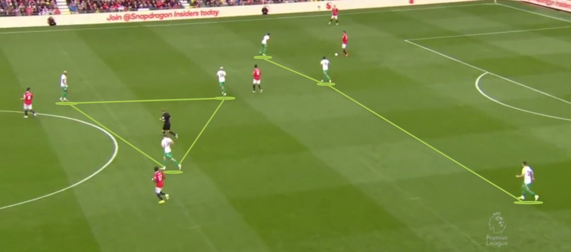 В матче с «МЮ» «Ньюкасл» начинал с активного прессинга по схеме 4-3-3