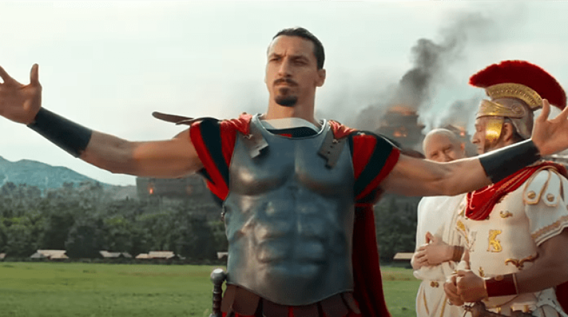 Златан Ибрагимович снялся в кино. Он сыграл легионера